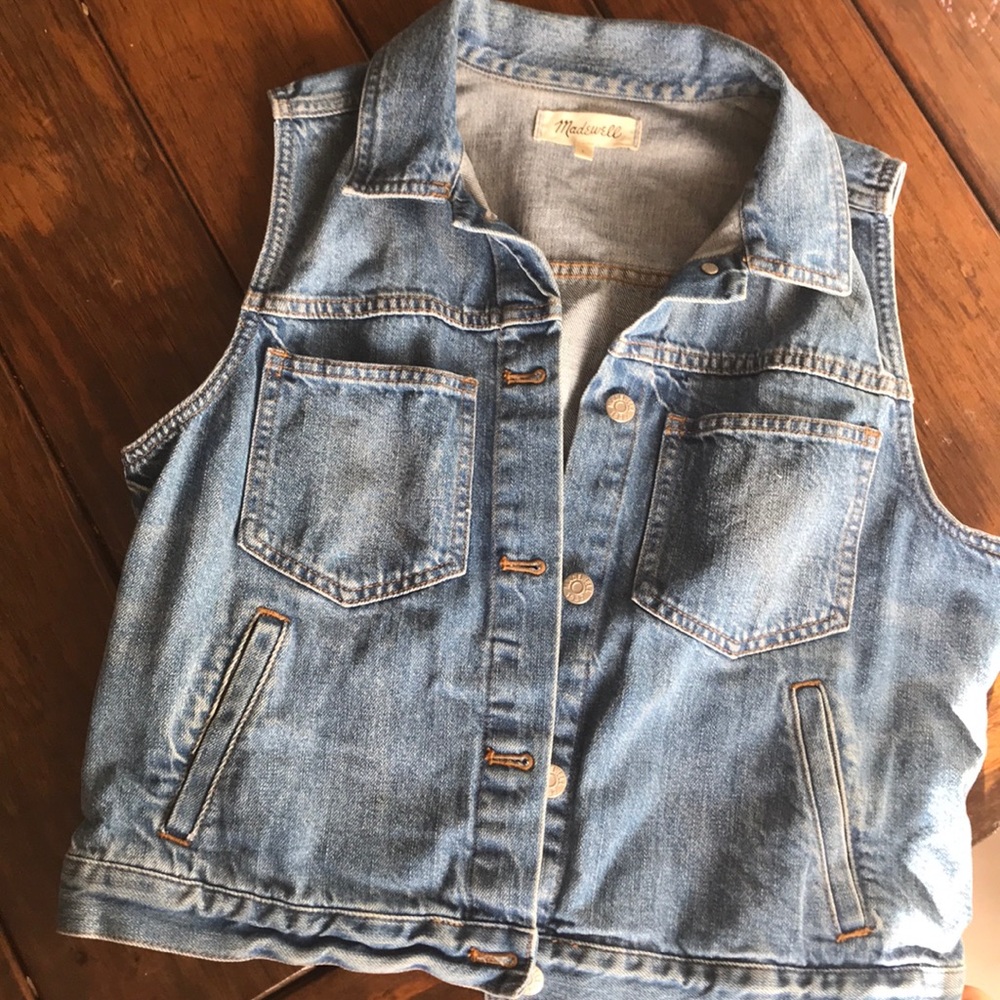 Madewell Denim vest